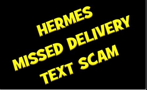 hermes missed delivery text|hermes missed delivery scam.